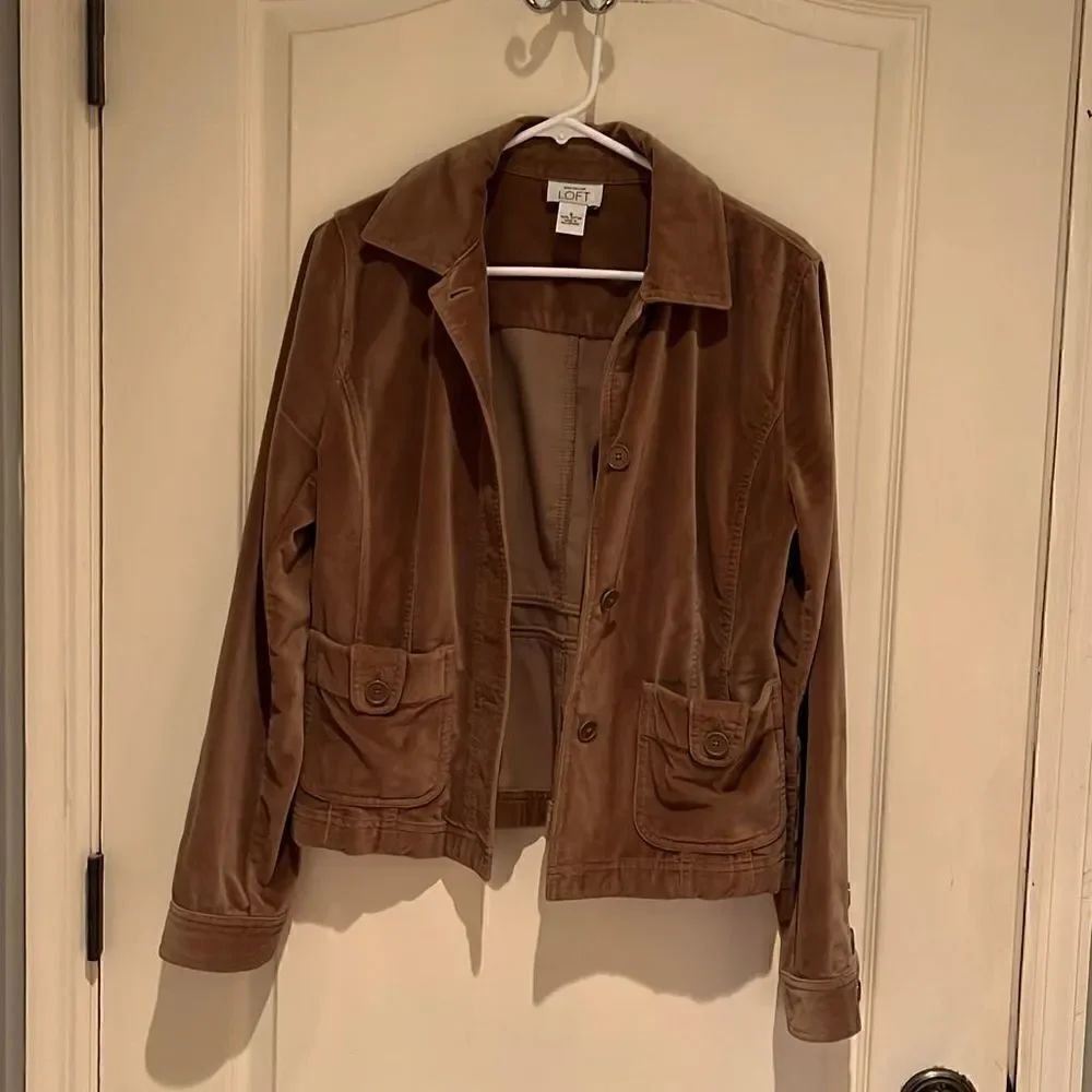 Ann Taylor Loft soft cotton jacket Size 8